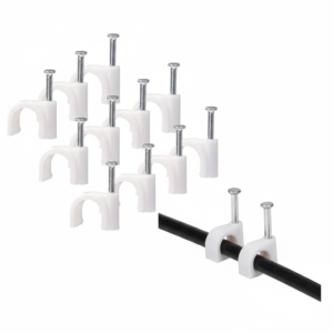 Circle Nail Cable Clip